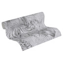 tapet blomstret grå hvid - non-woven tapet A.S. Création