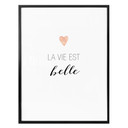 Plakat Confetti & Cream - La vie est belle