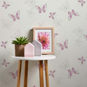 A.S. Création Tapet - Happy Spring, beige, metallic, lilla