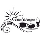 Wandtattoo Guten Morgen 1