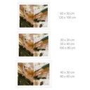 Poster Warme Penseelstreken Abstract - Cheney