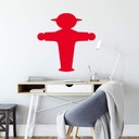 Muursticker Ampelmann - Blijver