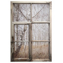 3D Wallsticker shabby vindue Wasinger - Birkeskov