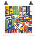 Plakat W kuchni - zainspirowany Matisse'em - Zamart