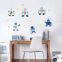 Sejt Robot Sæt Drenge wallsticker