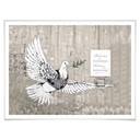 Plakat Banksy - Gołąb pokoju