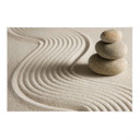 Affiche textile x Stone in Sand 2 - Alu-Dibond Rond