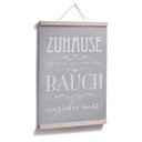 Poster Zuhause ist, wo man den Bauch nicht einziehen muss