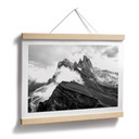 Plakat z widokiem na Alpy - górski krajobraz Dolomitów