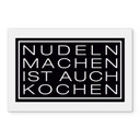 Stænkplade - Nudeln machen ist auch kochen