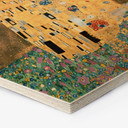 Sekskantet træ Klimt - the Kiss