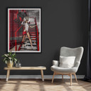 Plakat Bolgov - Model White Red