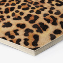 Billede af træ Vild leopard - dyreprint - Tunaboylu