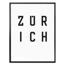 Plakat - Typografia Zurych