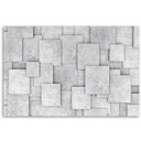 Canvasbillede, Geometrisk beton 3D abstrakt
