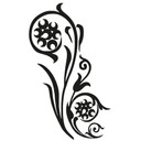 Sticker mural - Flora Majestica