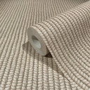 grafisk tapet, non-woven tapet Flora beige