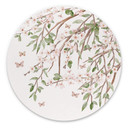 Tableau sur alu-Dibond rond Sir Edward - Blossom Magic au printemps