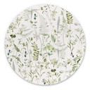Dibond vægdekoration Urter og vilde blomster - UN Designs – print på aluminium (Alu-Dibond)