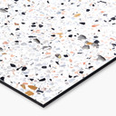 Stænkplade til køkken - Alu-Dibond - Terrazzo