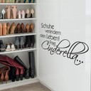 Wandtattoo Schuhe verändern dein Leben...