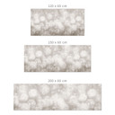 Bloemen Keukenachterwand paardenbloem droom in beige - Ms Tiff