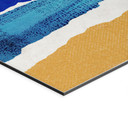 Fototapet Rolig strand ved solnedgang - Rivers – print på aluminium (Alu-Dibond)