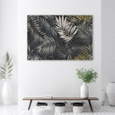 Canvasbillede, Palmetræer Tropiske blade Natur