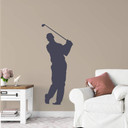Golfspiller 1 wallsticker