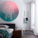 Selbstklebende Vlies Fototapete - Star Wars A-Wing - 125 x 125 cm
