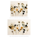 Fotomural Delicadas flores secas en tonos naturales - Treechild