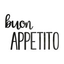 Akrylowa dekoracja kuchenna z hasłem Buon Appetito