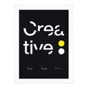 Poster Creatief Typografie Design - Sub88 Studio