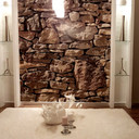 Fotobehang Papierbehang Stone Wall