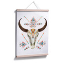 Plakat Bohemian Skull