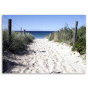 Canvasbillede, Strandklitter i landskab