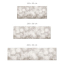 Bloemen Keukenachterwand paardenbloem droom in beige - Ms Tiff