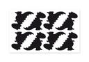 Sticker mural - Set dinosaure
