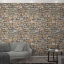 Tapet med steneffekt Fototapet Grå, Tapet med steneffekt 2,70 x 1,06 m