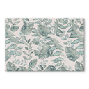 Billede jungleblade akvarel creme - Bloomery Decor – print på aluminium (Alu-Dibond)