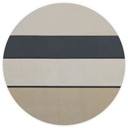 Papier peint photo Agnes Field - Formes Géométriques - Sir Edward x Grigory Gladarev - Rond