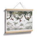 Plakat dla dzieci Kikki Belle - Cheeky monkeys