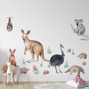 Sticker mural Kvilis - Animaux d'Australie (19 pièces)