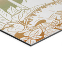 Eventyrrejse til dinosaurerne - Ombre - Kikki Belle – print på aluminium (Alu-Dibond)