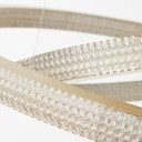 Pendelleuchte Darius, gold, 150 x 80 cm, Metall Pendelleuchte