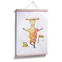 Plakat Hagenmeyer - Lama i ptak