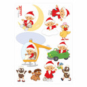 Wallsticker Sandmanden og hans venner - 50x70 cm