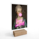 Akrylglas borddekoration Marie Antoinette: I never said that - Grace Digital Art