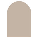 Sticker Mural Arc en plein cintre large - Taupe