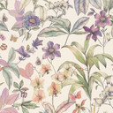 Vliestapete florales Aquarell-Design mit Blüten & Schmetterlingen in Pastell